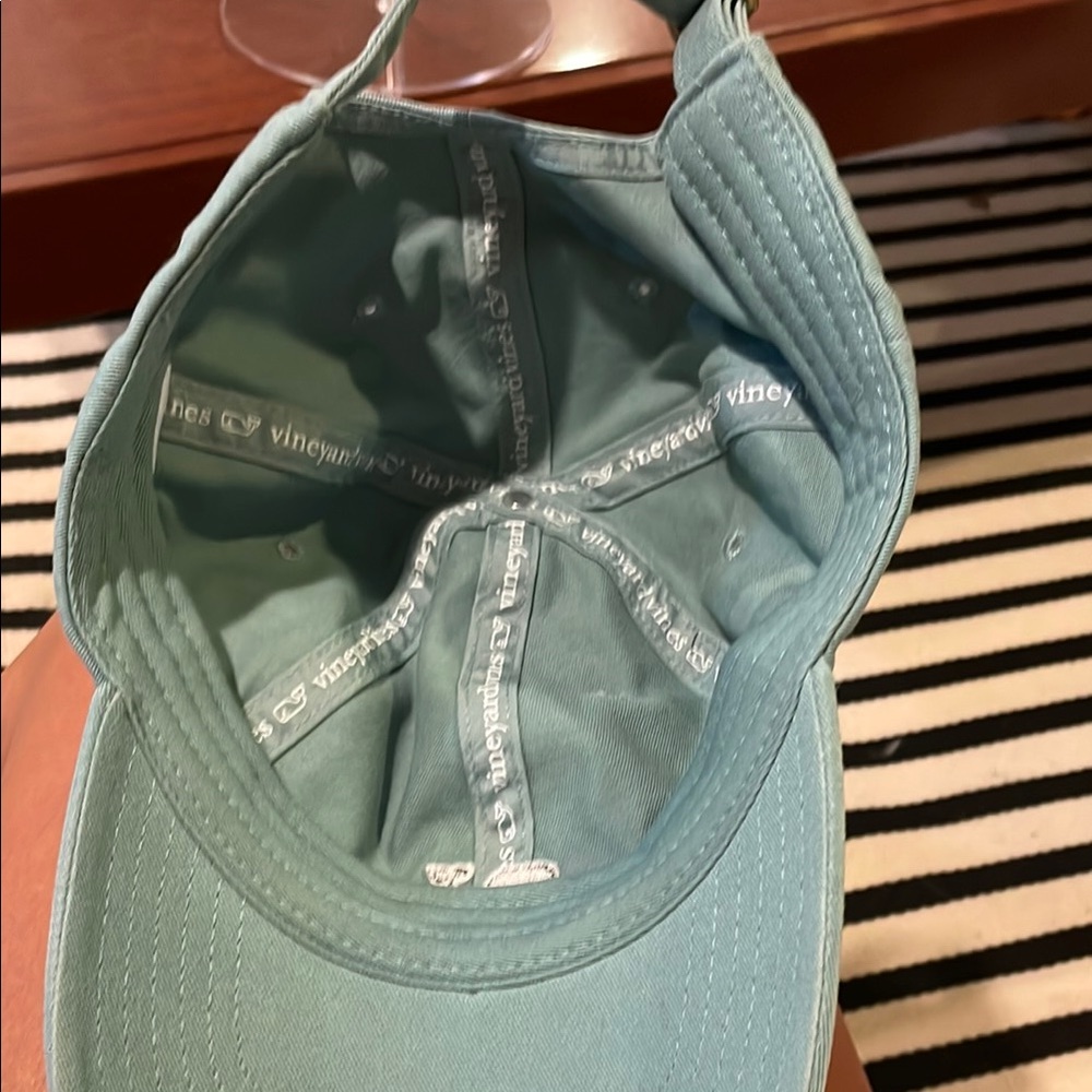 Vineyard Vines Teal Baseball Cap - image 3